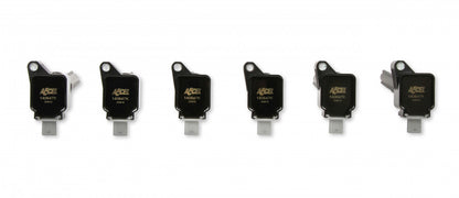 ACCEL Ignition Coil 2017-2020 Ford EcoBoost 3.5L engines, Black, 6-pack 140647K-6