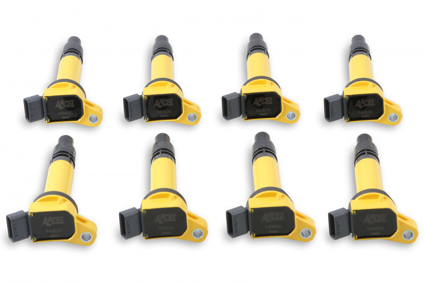 ACCEL Ignition Coils - SuperCoil - Fits Toyota 2009-2013 - 2.5/2.7L I4 - 2.5/3.5/4.0L V6 - 4.6/5.0/5.7L V8 - 8-Pack 140630-8