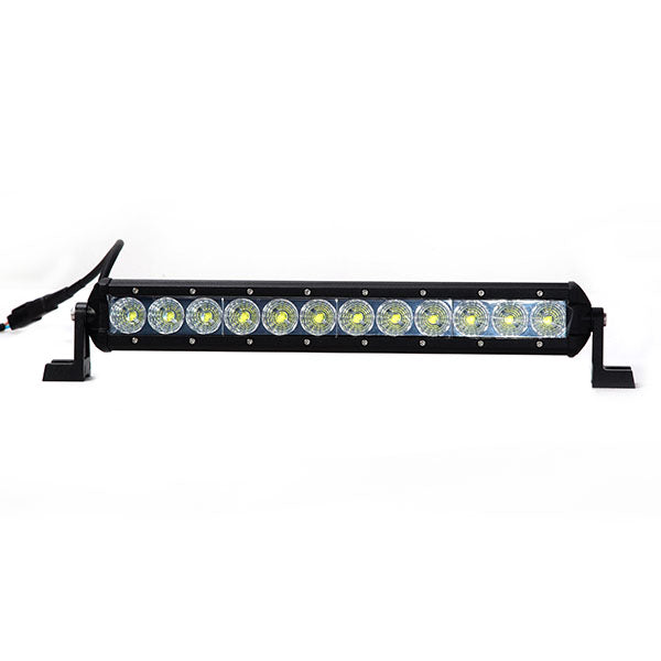 Quake LED - QUB113 - 14 Inch LED Light Bar Single Row 36 Watt Combo Obsidian Series