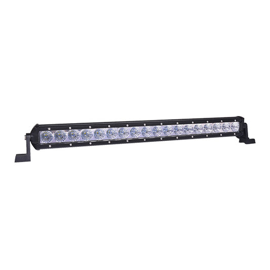 Quake LED - QUB081 - 20 Inch LED Light Bar Single Row 54 Watt Combo Obsidian Series