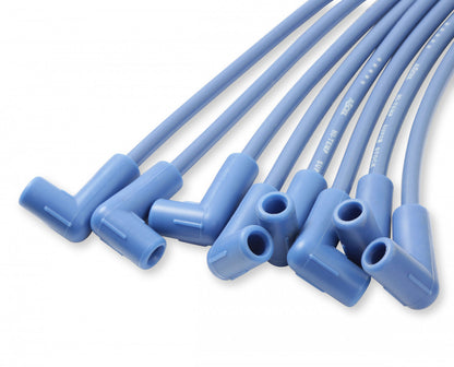 ACCEL Spark Plug Wire Set- 8mm - Blue Wire with Blue 90 Deg Boots 4041B