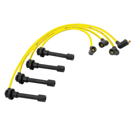 ACCEL Spark Plug Wire Set - 300 Spiral 8mm - Honda / Acura L4 1992-2002 - Yellow 7913Y