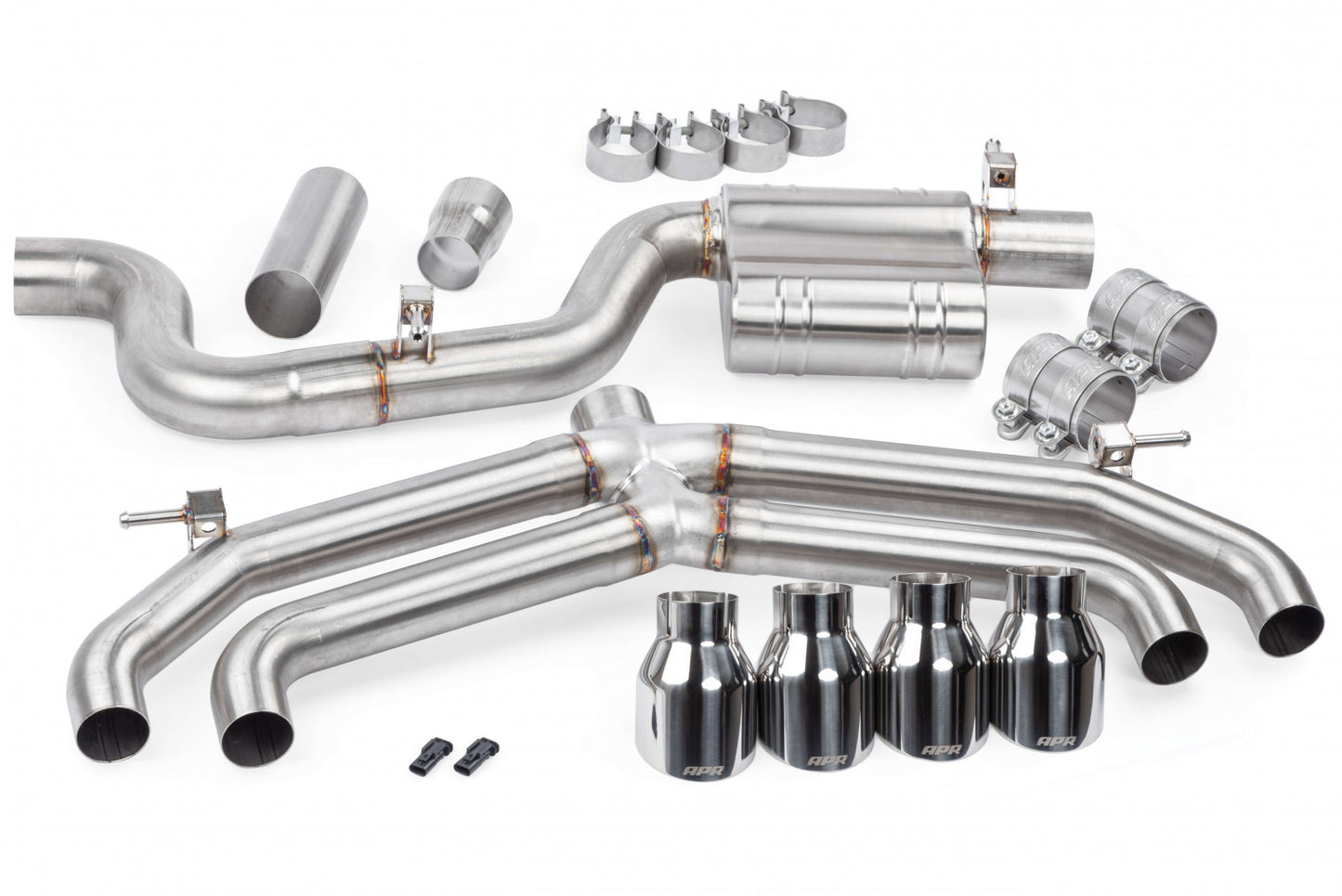 APR Catback Exhaust System (Valveless) - MK7.5 Golf R CBK0020