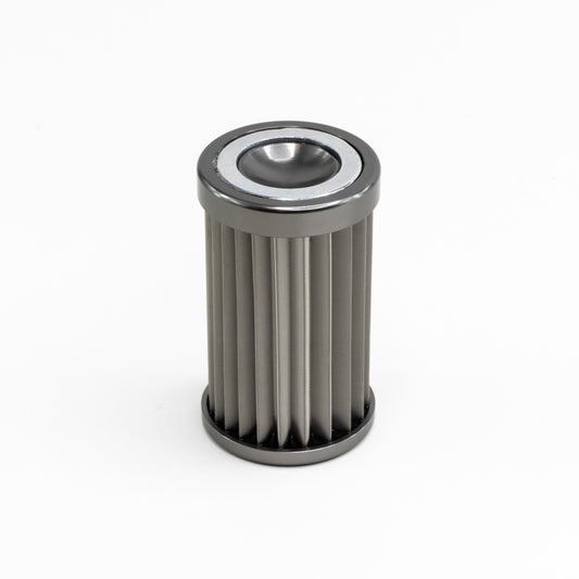 Deatschwerks In-line fuel filter element, stainless steel 10 micron. Fits DW 110mm housing, Universal DEW-8-02-110-010