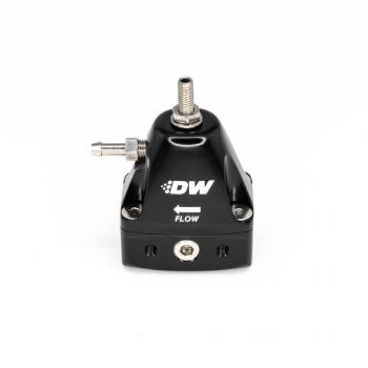 Deatschwerks DWR1000iL Inline Fuel Pressure Regulator - Black 6-1001-FRB