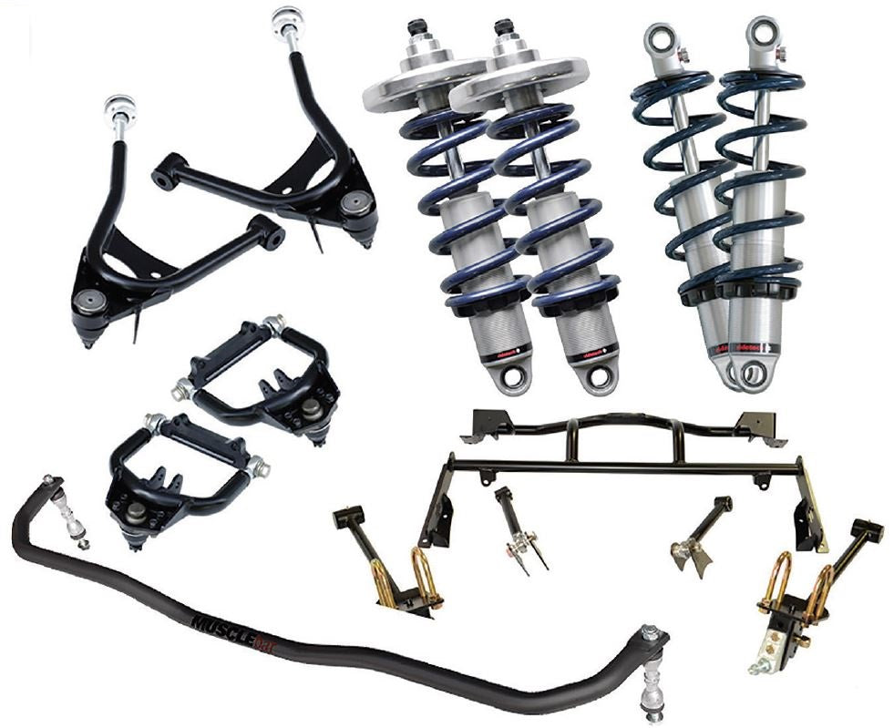 Ridetech HQ Coil-Over System for 1967-1970 Mustang. 12100201