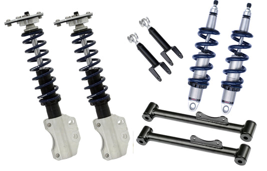 Ridetech HQ Coil-Over System for 1979-1989 Mustang, with 1994-2004 SN95 Spindles. 12120212