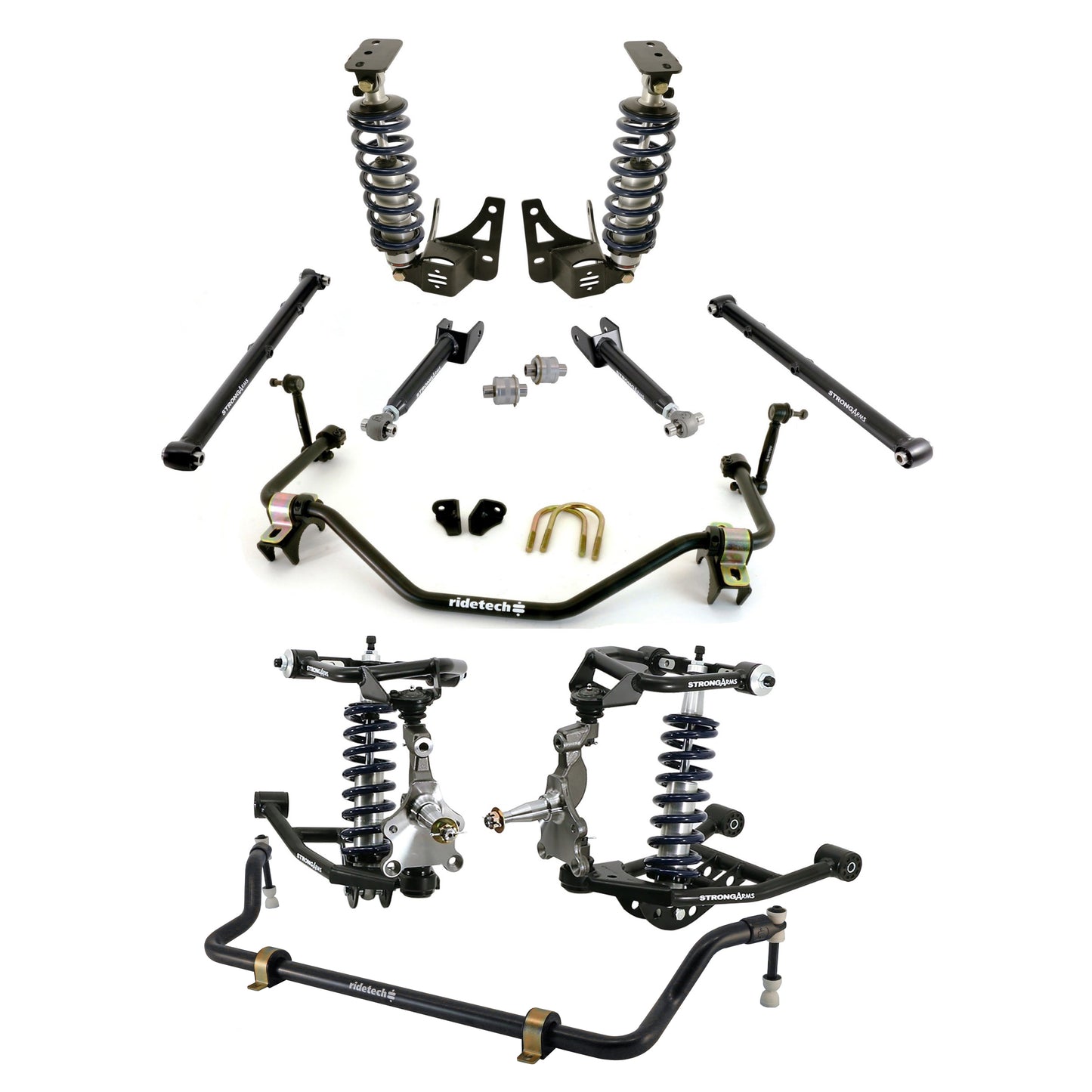 Ridetech HQ Coil-Over System 1964-1967 GM A Body. 11230201
