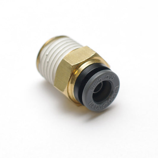 Ridetech Airline Fitting, Straight. 1/4" NPT to 1/4" Airline. 31954000