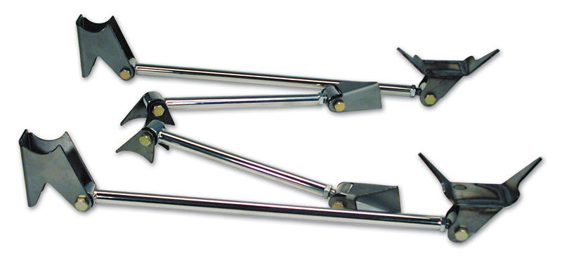 Ridetech Triangulated Four Link , Universal Weld-in with polished stainless bars. 18988099