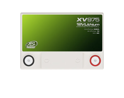 XS Power Batteries 12V Lithium Titanate XV Series Batteries - M6 Terminal Bolts Included 670 Max Amps XV975