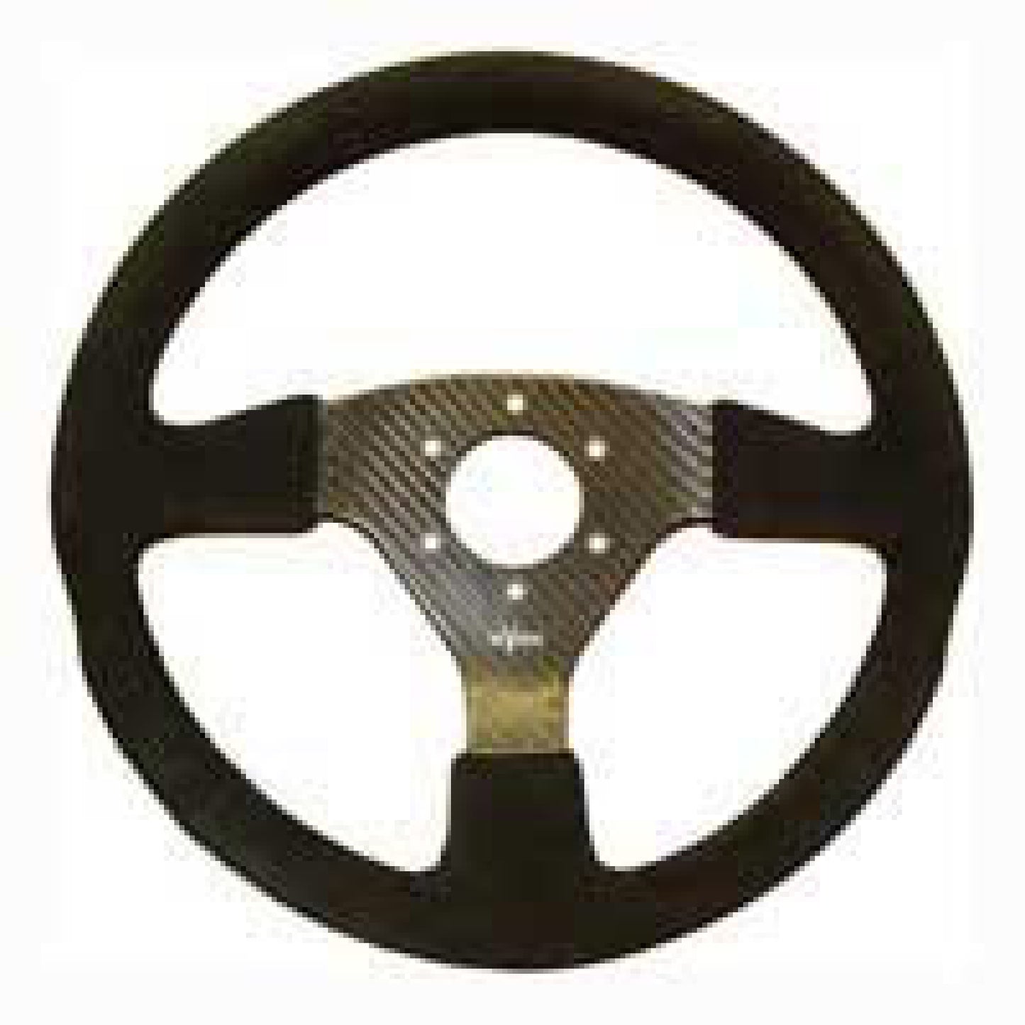 Reverie Rally 350 Carbon Steering Wheel - MOMO/Sparco/OMP Drilled, Alcantara Trimmed R01SH0077