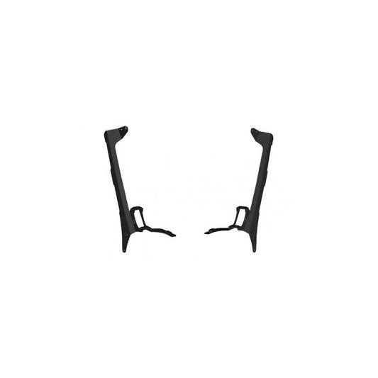Quake LED - QBJ1028 - Jeep Wrangler JL/Gladiator JT Dual Pods 52 In. Roof Light Bar 52 In. Cowl Light Bar A-Pillar Brackets