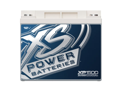 XS Power Batteries 12V AGM XP Series Supplemental Batteries - M6 Terminal Bolts Included 1500 Max Amps XP1500