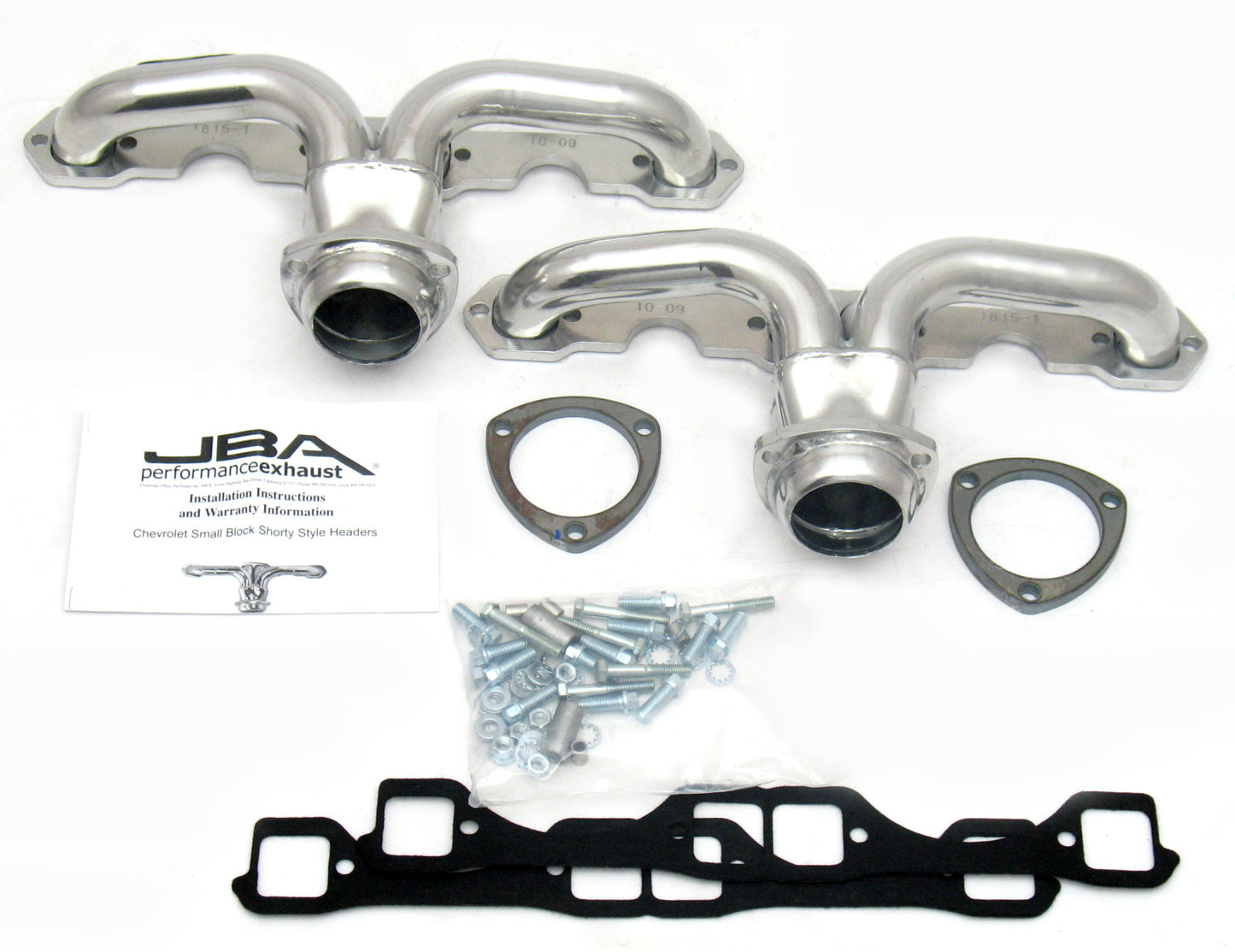 JBA 57-74 Vette Tight Tuck 265-400 Silver Ctd 1815S-1JS