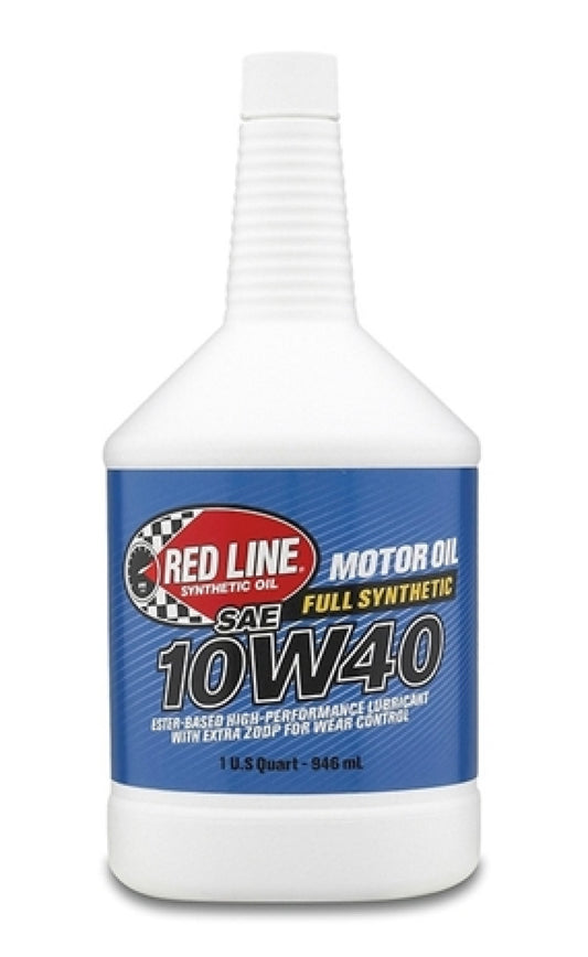 Red Line 10W40 Motor Oil -quart 111404