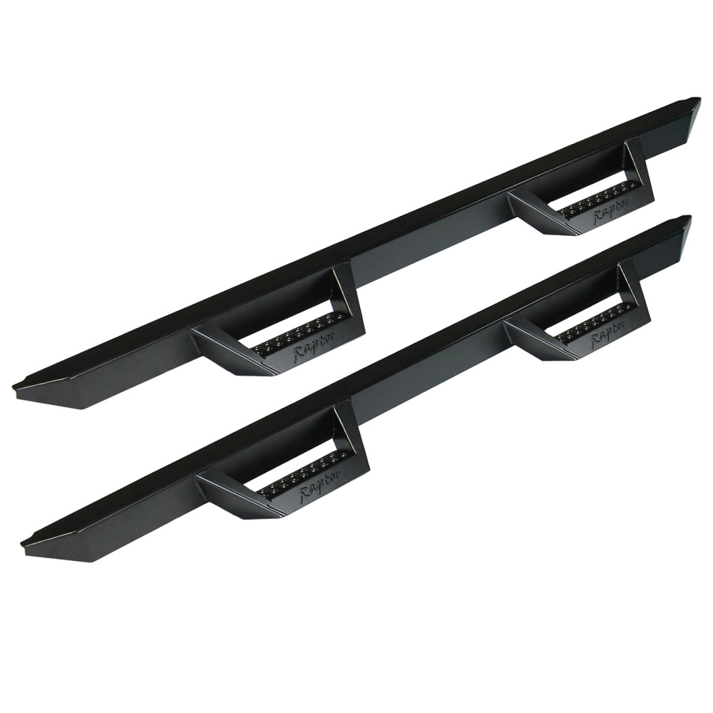 Raptor Series Drop Steps Black Textured Alloy Steel 1802-0537BT