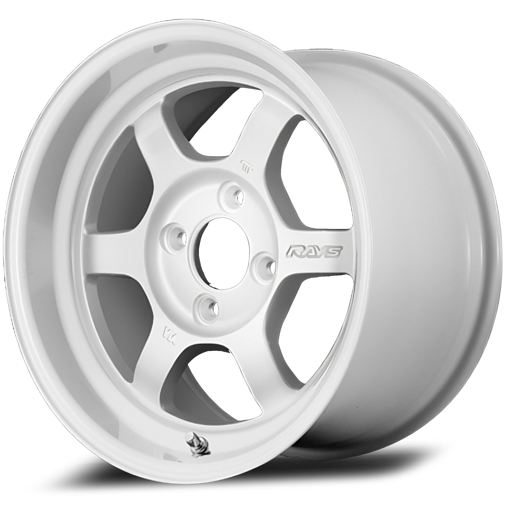 Volk TE37V 2324 MODEL (LIMITED) 14x8.0 DASH WHITE (DW) Wheel