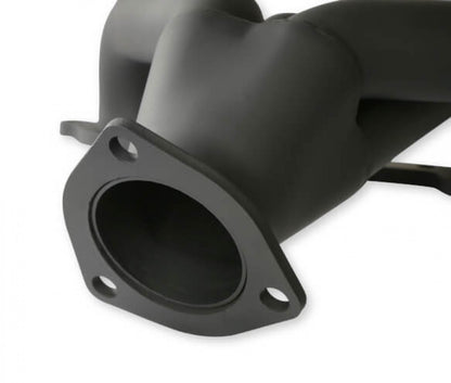 Flowtech LS-1 Block Hugger Header - Black Paint Exhaust Header 11706FLT