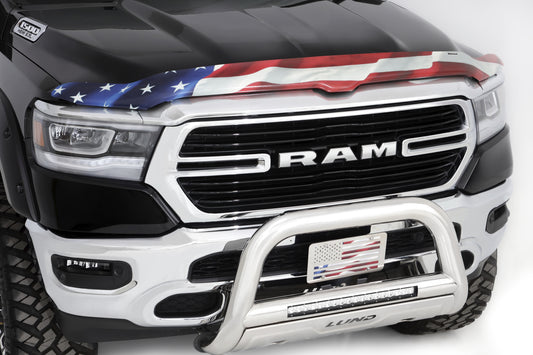 Stampede 2264-41 Vigilante Premium Hood Protector American Flag For 2010-2018 Dodge Ram 2500/3500