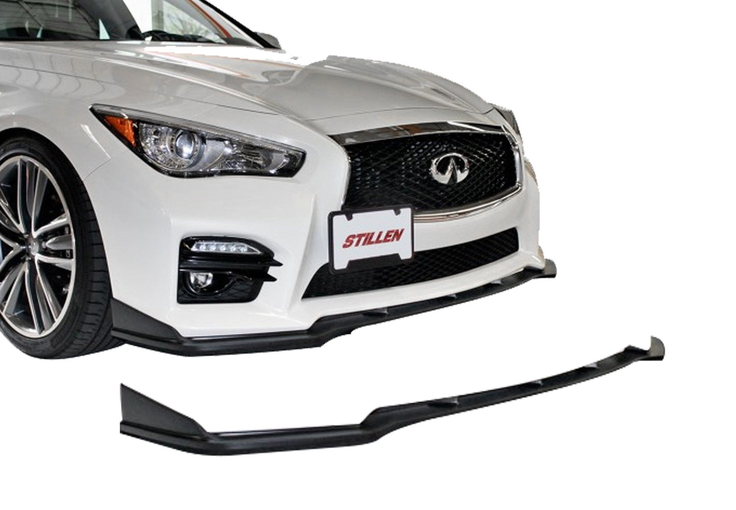 2014-17 Infiniti Q50 Sport - Front Splitter - KB11225