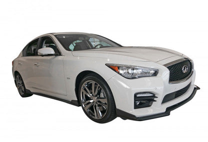 2014-2017 Infiniti Q50 STILLEN Side Skirts [Matte Black] - KB11228MB