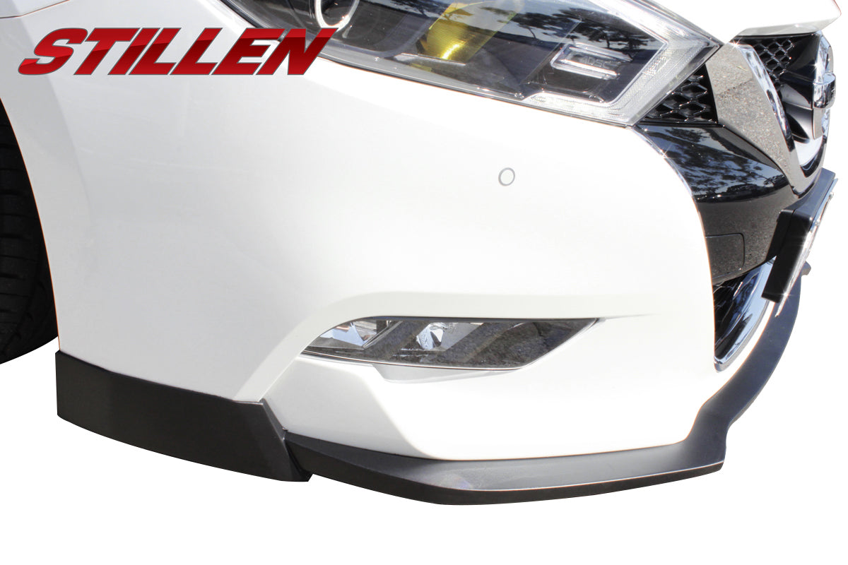 2016-2018 Nissan Maxima Front Lip Splitter [Matte Black] - KB12841