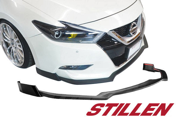 2016-2018 Nissan Maxima Front Lip Splitter [Matte Black] - KB12841