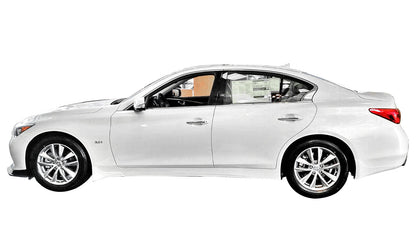 2014-17 Infiniti Q50 Premium - Front Splitter [Matte Black] - KB11226