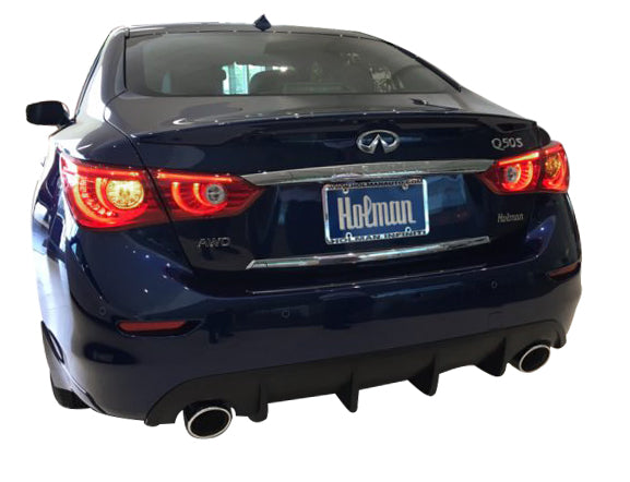 2014-17 Infiniti Q50 Rear Diffuser [Unpainted] - KB11222