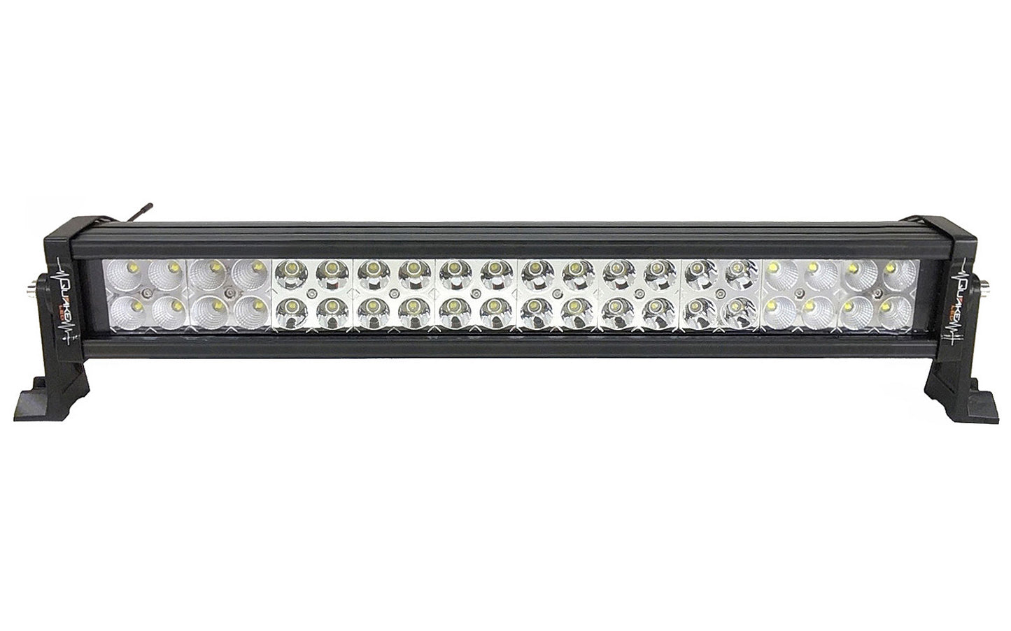 Quake LED - QUSN481 - 22 Inch LED Light Bar Dual Row 120 Watt Combo SuperNova Strobe Series Amber Strobe
