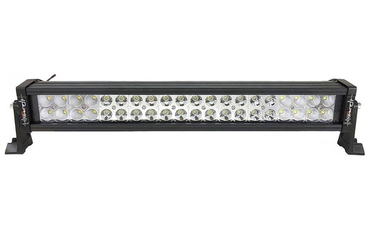 Quake LED - QUSN481 - 22 Inch LED Light Bar Dual Row 120 Watt Combo SuperNova Strobe Series Amber Strobe