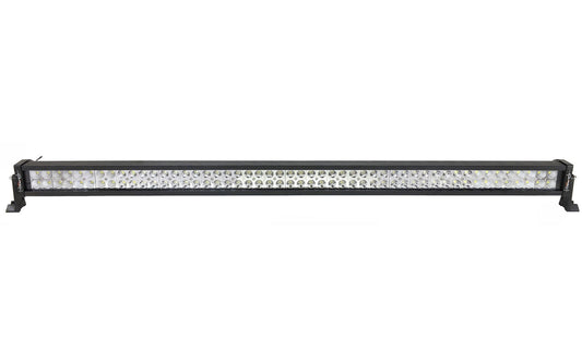 Quake LED - QUSN478 - 53 Inch LED Light Bar Dual Row 300 Watt Combo SuperNova Strobe Series White/Amber Strobe