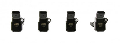 ACCEL Ignition Coils - 2014-2019 VW/Audi 1.8/2.0L Engines, 4-Pack, Black 140088K-4