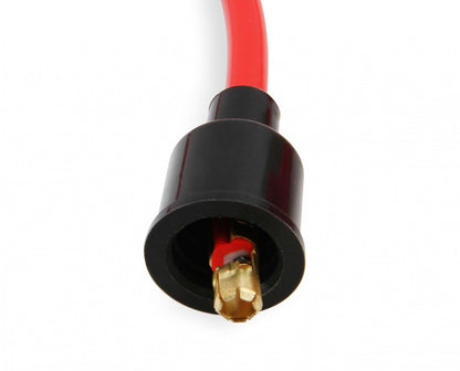 ACCEL Spark Plug Wire Set - 8mm - Universal - Red Wire with Red 90 Deg Boots 5041R