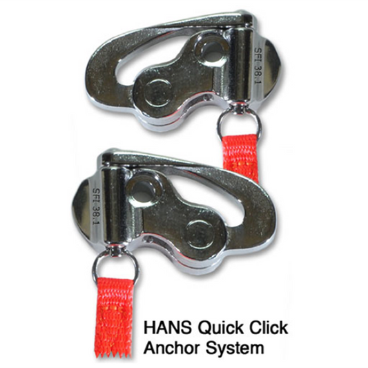 HANS Quick Click Anchor Attachment for SA Helmets AK1142.2