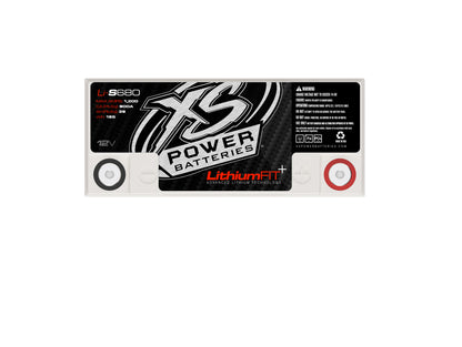 XS Power Batteries Lithium Racing 16V Batteries - Stud Adaptors/Terminal Bolts Included 1200 Max Amps Li-S680-16CK