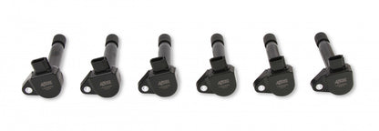 ACCEL Ignition Coil - Honda and Acura 3.0, 3.2, 3.5L, 6-cylinder, Black, 6-Pack 140085K-6