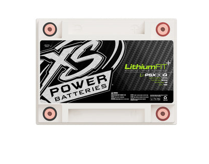 XS Power Batteries Lithium Powersports Series Batteries - M6 Terminal Bolts Included 1200 Max Amps Li-PSX30Q