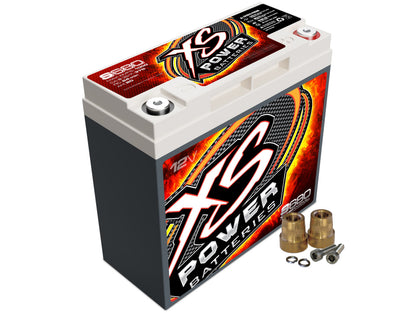 XS Power Batteries 12V AGM S Series Batteries - Automotive Terminals Included 1000 Max Amps S680