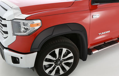 Bushwacker 30923-02 DRT Style Fender Flares; Front And Rear 2014-2021 Toyota Tundra