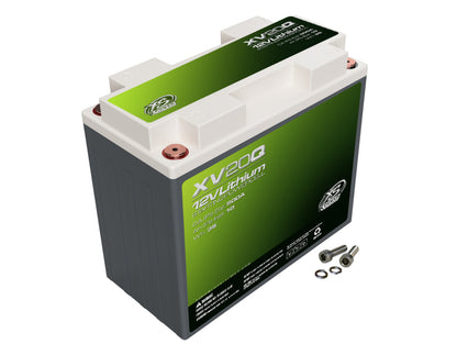 XS Power Batteries 12V Lithium Titanate XV Series Batteries - M6 Terminal Bolts Included 670 Max Amps XV20Q