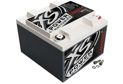 XS Power Batteries Lithium Racing 12V Batteries - M6 Terminal Bolts Included 2160 Max Amps Li-S925