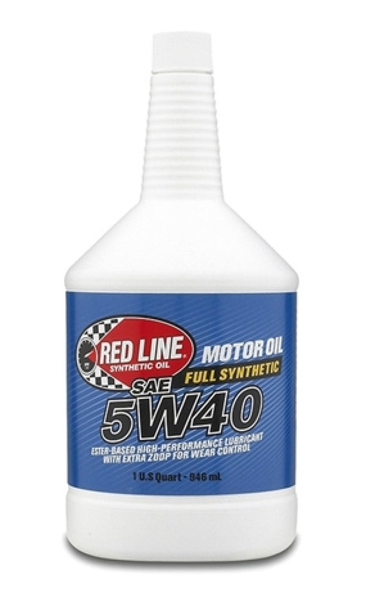 Red Line 5W40 Motor Oil - quart 115404