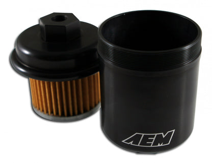 AEM High Volume Fuel Filter for Acura & Honda 25-200BK