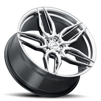 ADV.1 21x9.0 ADV005 SC 5x112 ET20 BS5.8 Platinum 66.56 Wheel V10119044P20