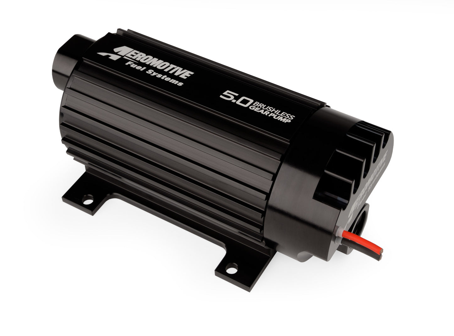 Aeromotive Fuel Pump, In-Line, Signature Brushless Spur Gear, 5.0gpm (Pump Sleeve Includes Mounting Provisions) 11186