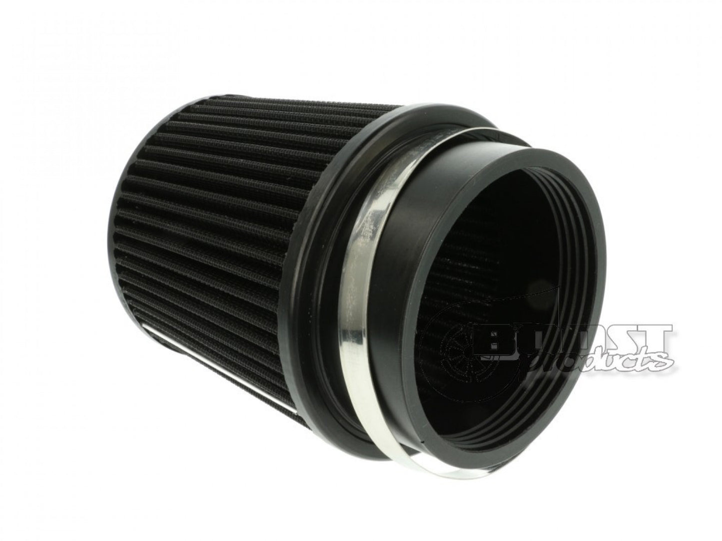 BOOST products Universal Air Filter 100mm (3-15/16") ID Connection, 127mm (5") Length Black IN-LU-127-100