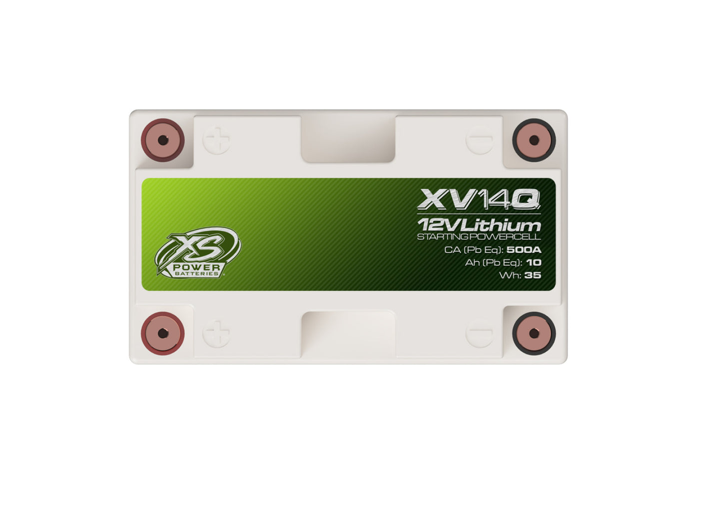 XS Power Batteries 12V Lithium Titanate XV Series Batteries - M6 Terminal Bolts Included 670 Max Amps XV14Q