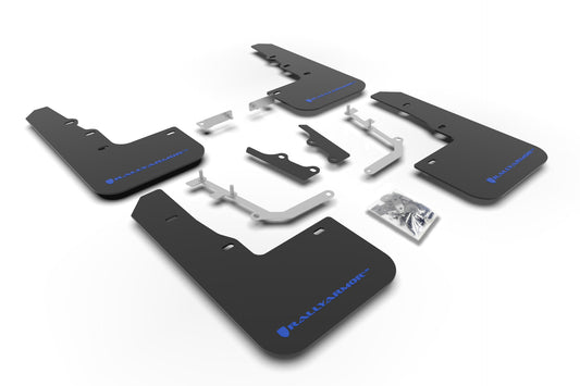 Rally Armor MF65-UR-BLK/BL 2020-2021 Hyundai Venue Black Mud Flap/Blue Logo